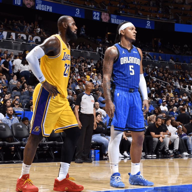 LeBron James Lakers vs Magic