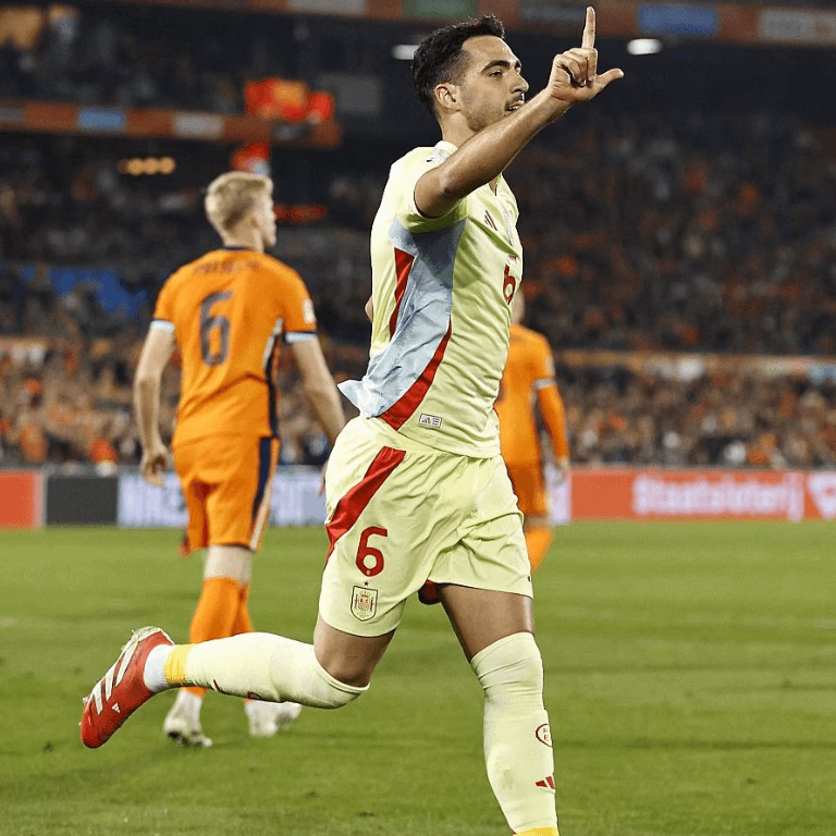 Mikel Merino España vs Paises Bajos